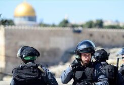 الشرطة الإسرائيلية في محيط المسجد الأقصى