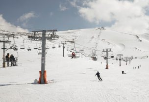 التزلج في لبنان- رويترز