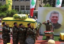 تشييع القيادي في حزب الله "أبو طالب"