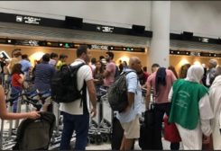 الزحمة في مطار بيروت